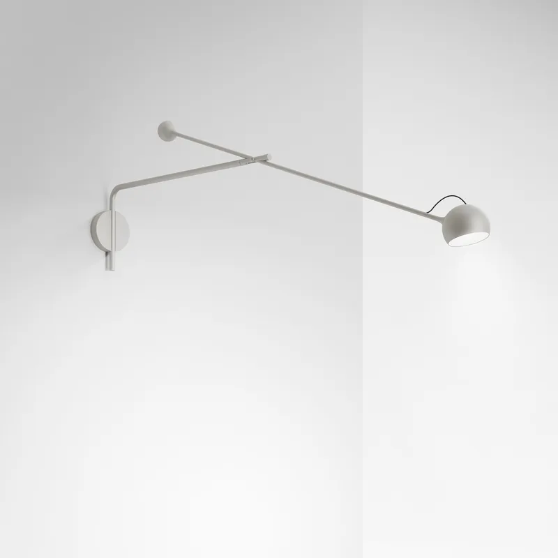 IXA wandlamp L White - Artemide - Woonkamer - Designer - Metaal - Met lampenkap by Artemide – product photo