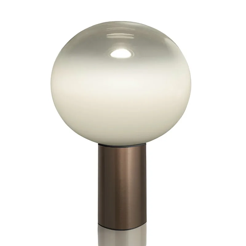 Laguna 26 Taffellamp Bronze - Artemide - Woonkamer - Designer - Glas - Met lampenkap by Artemide – product photo