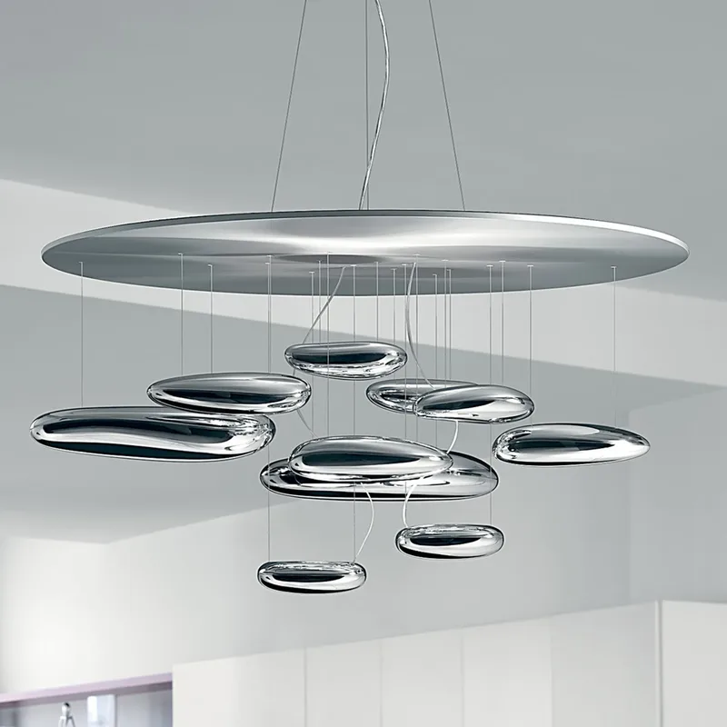 Mercury hanglamp LED 2.700 K - Artemide - Woonkamer - Designer - Kunststof - Meerdere lampen von Artemide – Produktfoto