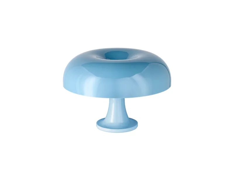 Nessino tafellamp, lichtblauw, Ø 32 cm - Artemide - Woonkamer - Designer - Kunststof - 1 lamp från Artemide – produktbild