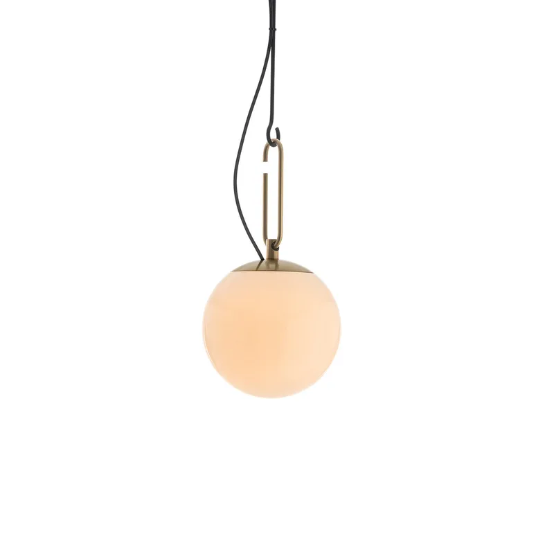 Nh 22 S Hanglamp Black/Brass - Artemide - Artemide - Woonkamer - Designer - Glas - 1 lamp von Artemide – Produktfoto