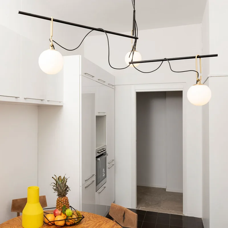 Nh S3 14 hanglamp Zwart/Messing - Artemide - Artemide - Woonkamer - Designer - Metaal - Bol von Artemide – Produktfoto