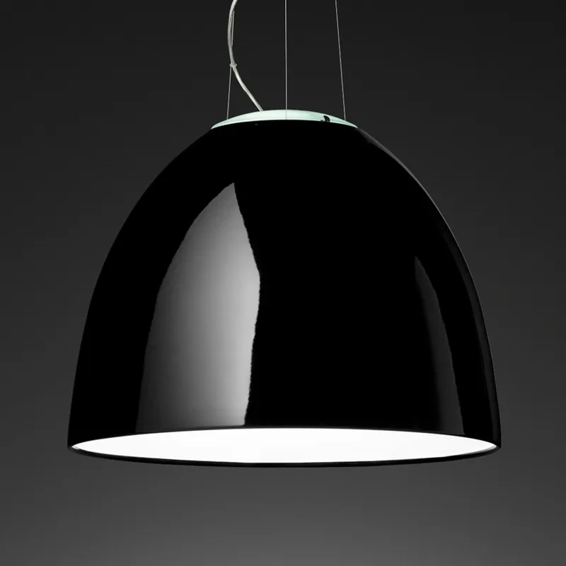 Nur Gloss LED hanglamp App zwart - Artemide - Woonkamer - Designer - Kunststof - 1 lamp von Artemide – Produktfoto