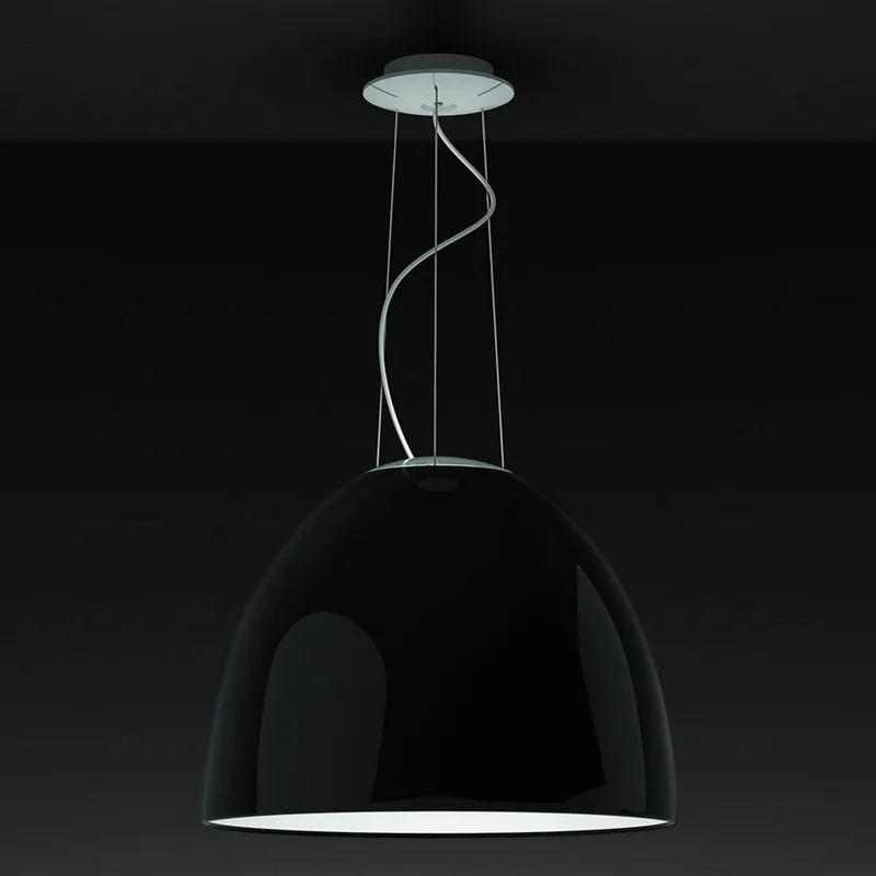 Nur Gloss S Hanglamp Zwart - Artemide - Woonkamer - Designer - Metaal - 1 lamp von Artemide – Produktfoto