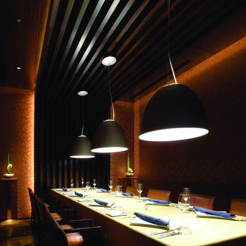 Nur Mini LED S Hanglamp Antracit - Artemide - Woonkamer - Designer - Metaal - 1 lamp van Artemide – productfoto