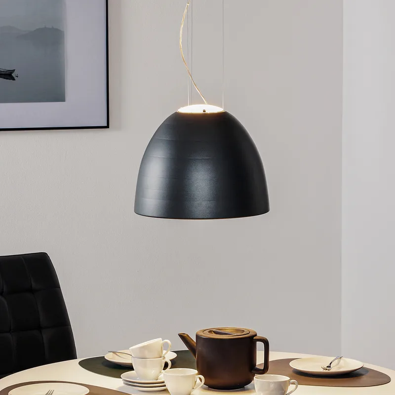 Nur Mini S Hanglamp Antracit - Artemide - Woonkamer - Designer - Metaal - 1 lamp by Artemide – product photo