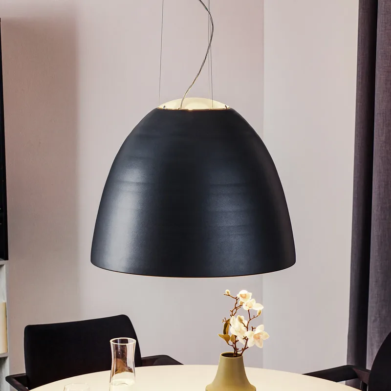 Nur S Hanglamp Antracit - Artemide - Woonkamer - Designer - Metaal - 1 lamp von Artemide – Produktfoto