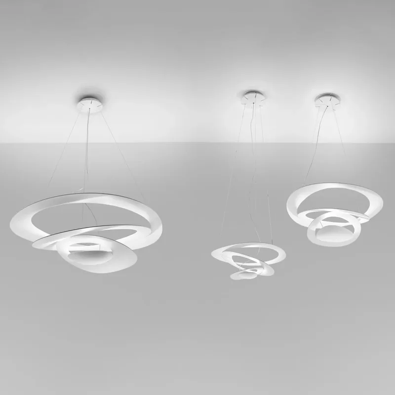 Pirce Micro LED Hanglamp Wit - Artemide - Woonkamer - Designer - Metaal - 1 lamp von Artemide – Produktfoto