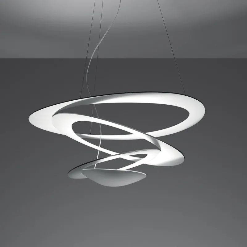 Pirce Mini LED hanglamp 2700K wit - Artemide - Woonkamer - Designer - Metaal - 1 lamp von Artemide – Produktfoto