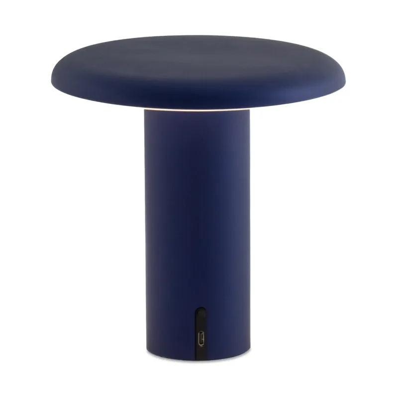 Takku tragbare Tischleuchte 19cm Anodized blue by Artemide – product photo