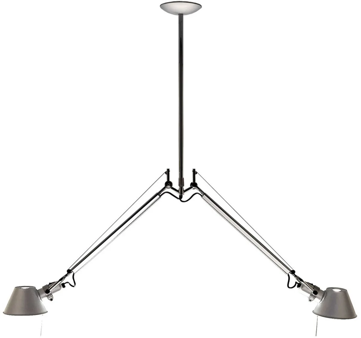 Tolomeo 2-arm Hanglamp de Artemide en Metaal – photo du produit