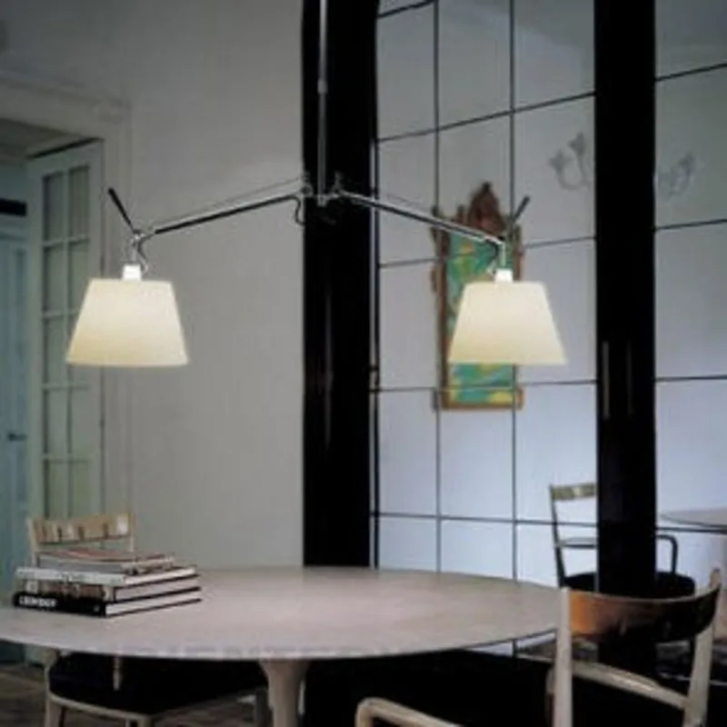 Tolomeo Basculante hanglamp Ø24 cm grijs - Artemide - Eetkamer - Aluminium von Artemide – Produktfoto