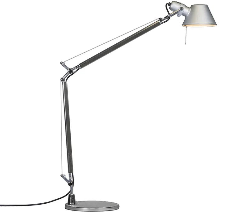tolomeo - Bureaulamp - 1 lichts - L 600 mm - Aluminium von Artemide in Grau – Produktfoto