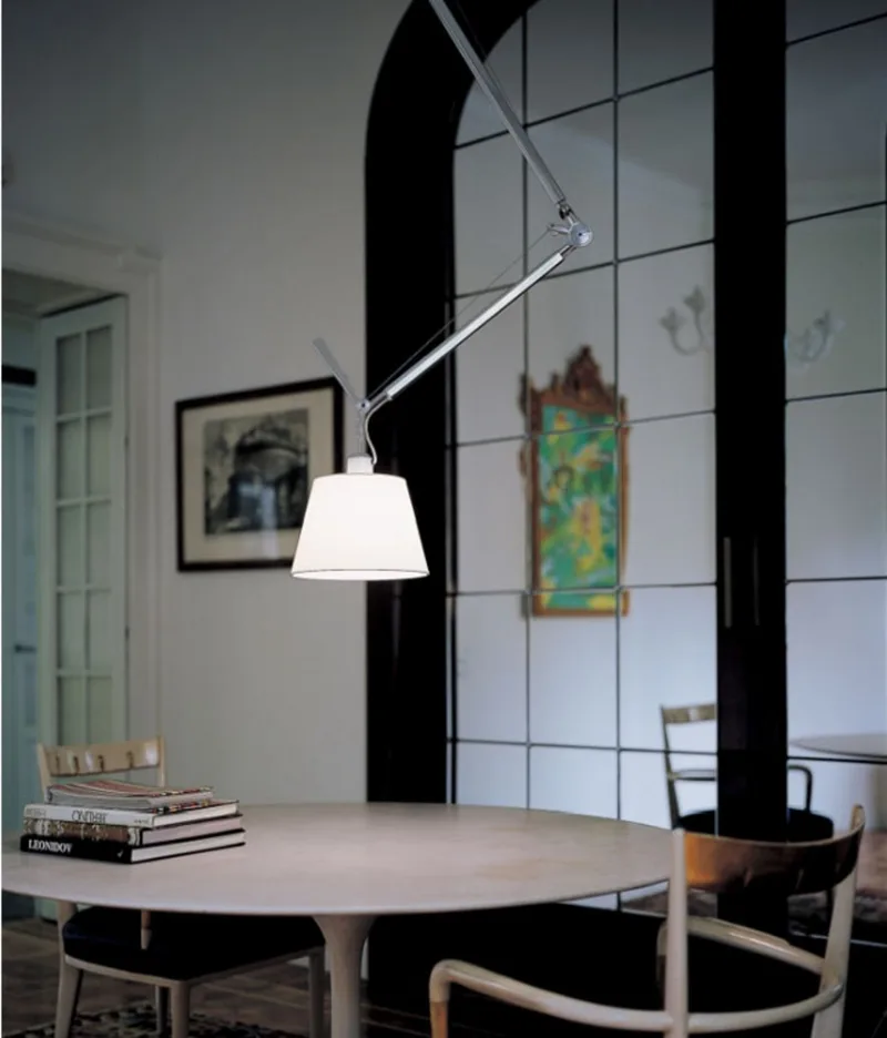 Tolomeo Decentrata Hanglamp Ø360 Perkament - Artemide - Woonkamer - Aluminium von Artemide – Produktfoto