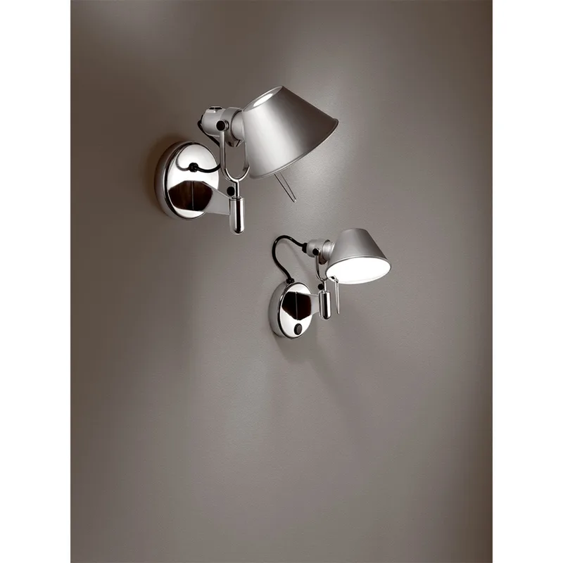 Tolomeo Faretto E27 Wandlamp - Artemide - Slaapkamer - Designer - Aluminium von Artemide – Produktfoto