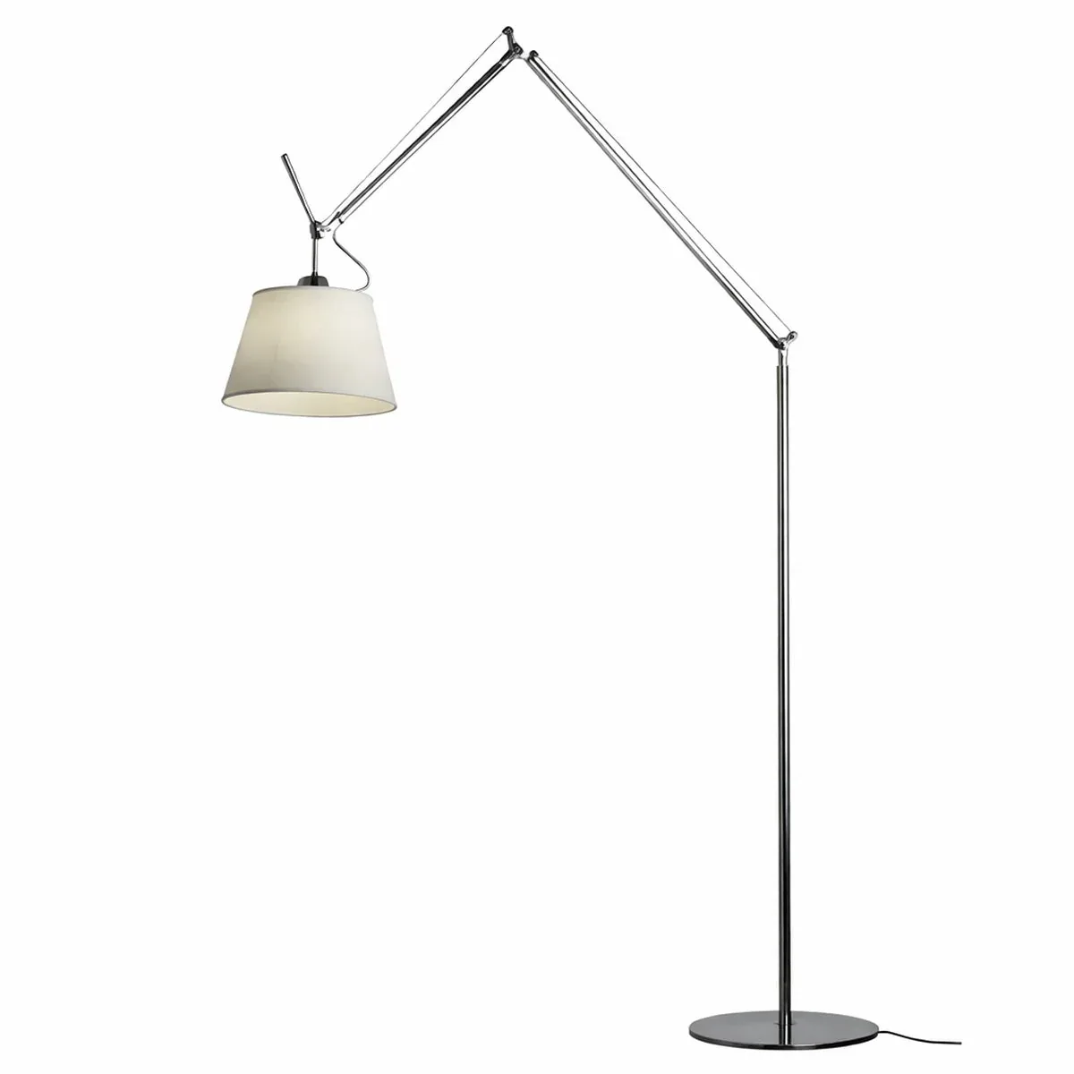 Tolomeo Mega LED 42cm dimmer op kabel vloerlamp van Artemide – productfoto