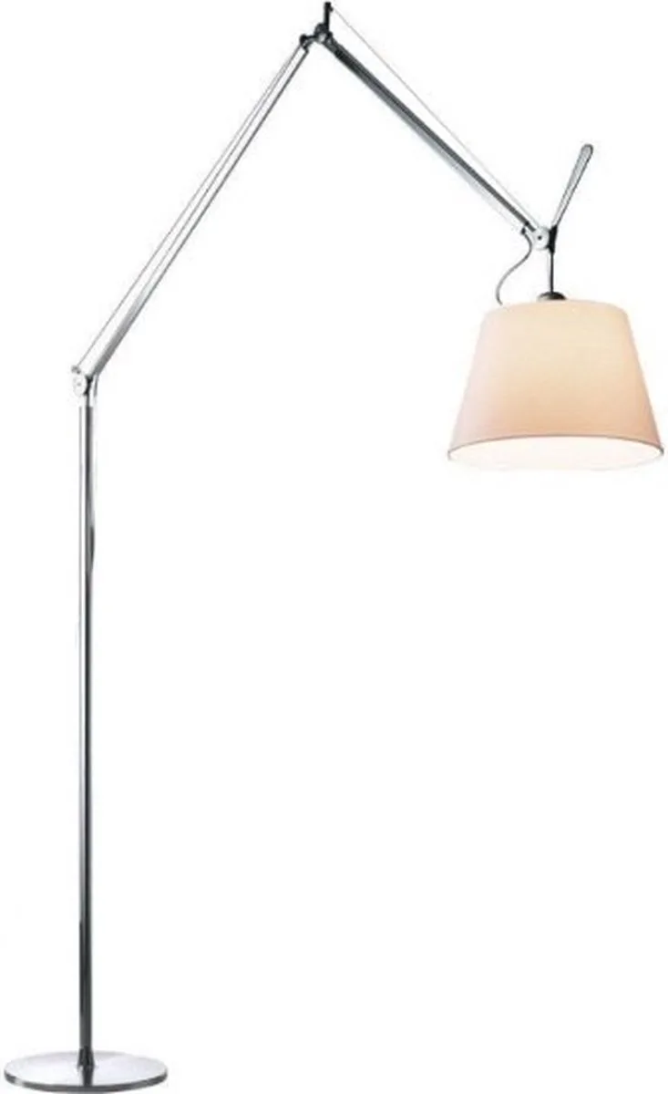 Tolomeo Mega vloerlamp schakelaar aluminium/Ø 32 cm perkament de Artemide en Aluminium – photo du produit