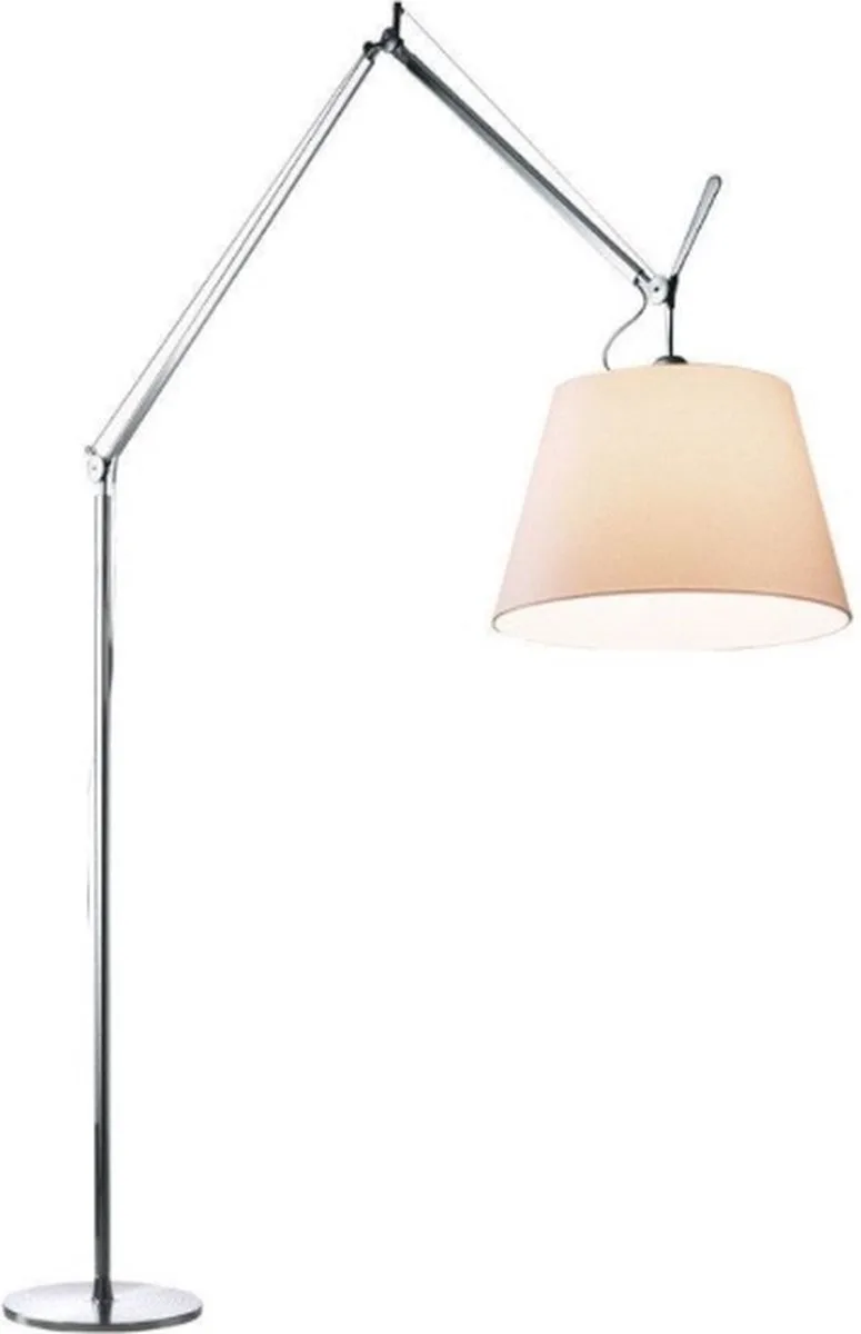 Tolomeo Mega vloerlamp schakelaar aluminium/Ø 42 cm by Artemide in Perkament – product photo