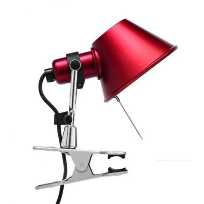 Tolomeo Micro Pinza Wandlamp Rood - Artemide - Designer - Aluminium von Artemide – Produktfoto