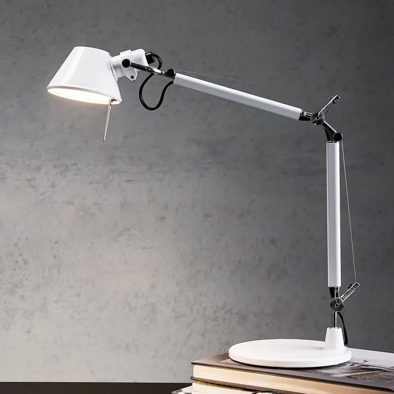 Tolomeo Micro tafellamp wit - Artemide - Werkkamer / Kantoor - Designer - Metaal - 1 lamp von Artemide – Produktfoto