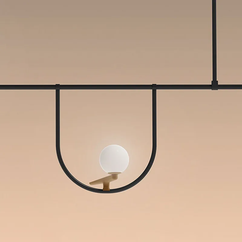Yanzin S1 Hanglamp - Artemide Yanzi 1 - Woonkamer - Designer - Metaal - Meerdere lampen by Artemide – product photo