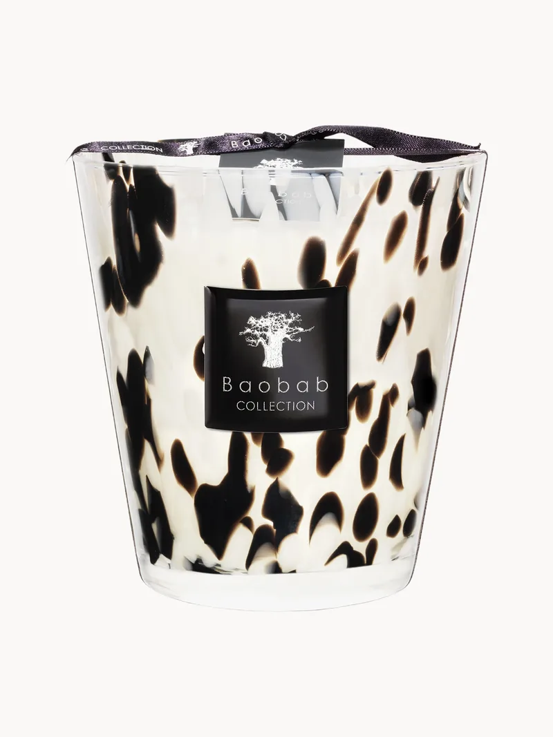 Duftkerze Black Pearls (Grapefruit, Ingwer, Rose) by Baobab Collection – product photo