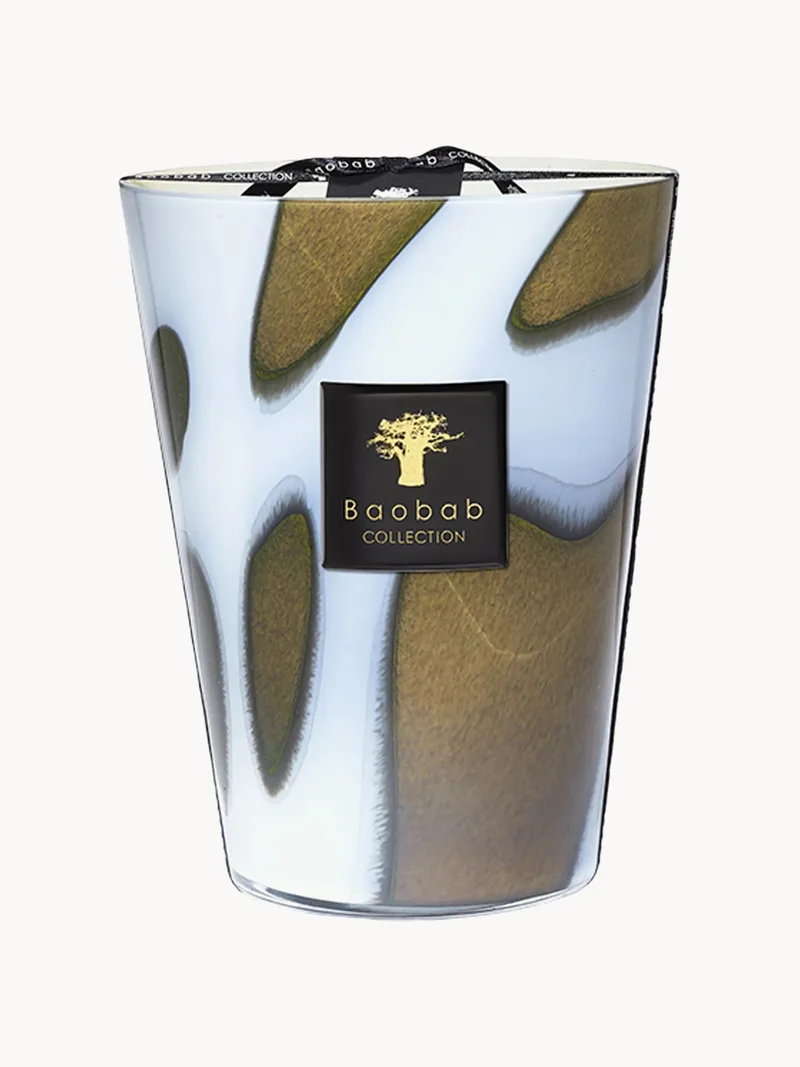 Fünfdocht-Duftkerze Agate (Rhabarber, Acai-Beere & Pfingstrose) by Baobab Collection – product photo