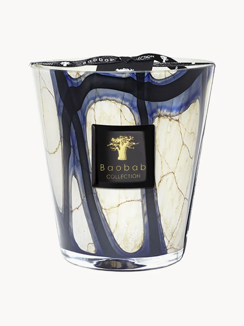 Vierdocht-Duftkerze Lazuli (Kardamom, Meersalz & Moschus) by Baobab Collection – product photo