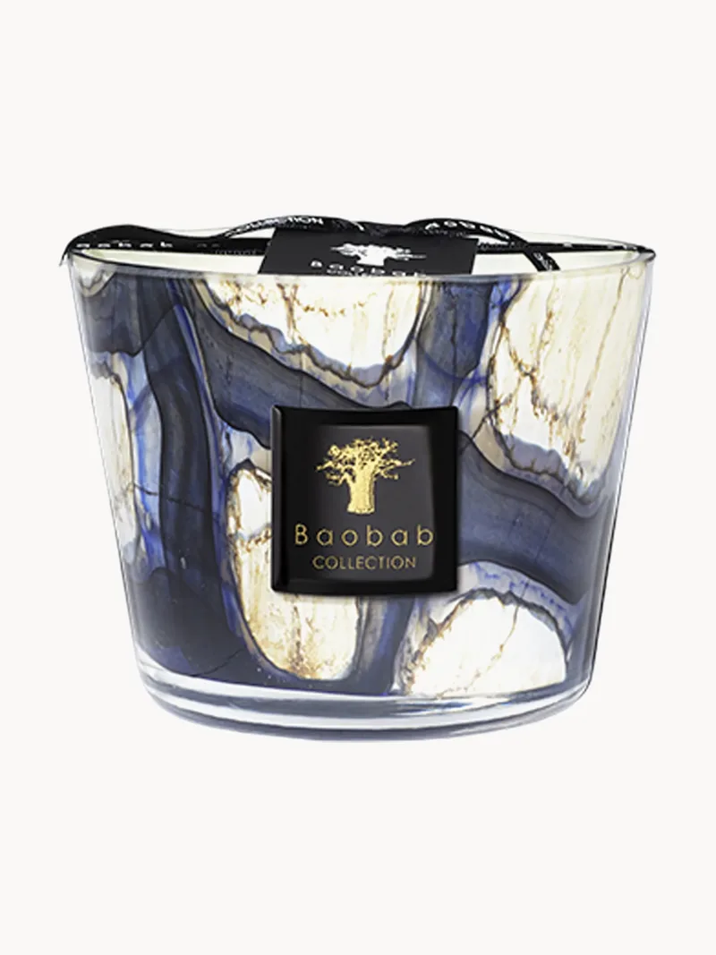 Vierdocht-Duftkerze Lazuli (Kardamom, Meersalz & Moschus) by Baobab Collection – product photo