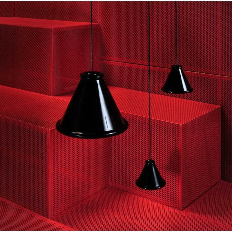 Belle hanglamp Ø15 Glossy Black de Belid – photo du produit