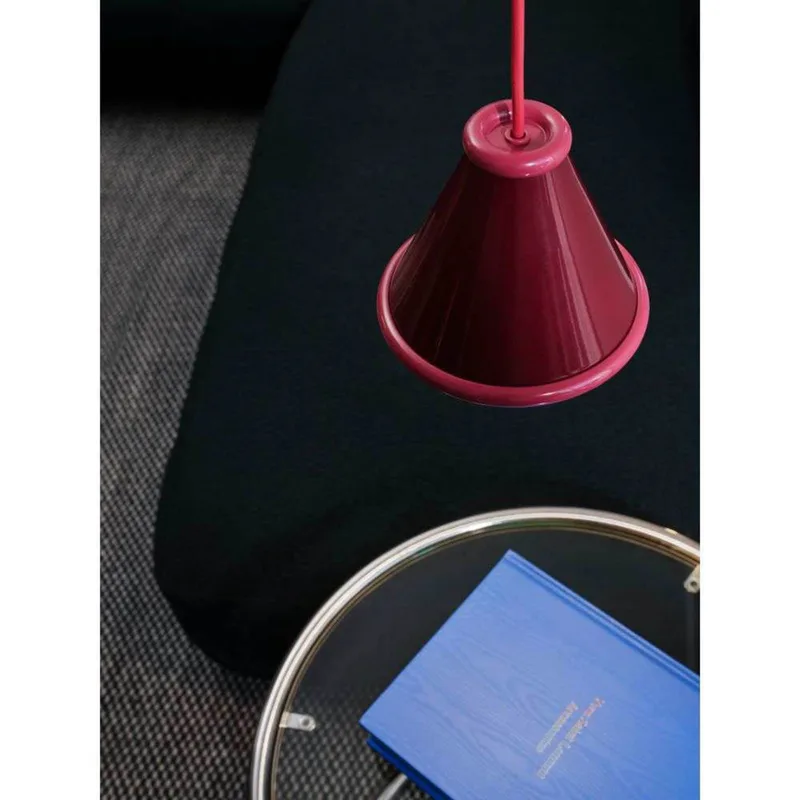 Belle hanglamp Ø15 wijnrood/roodviolet by Belid – product photo