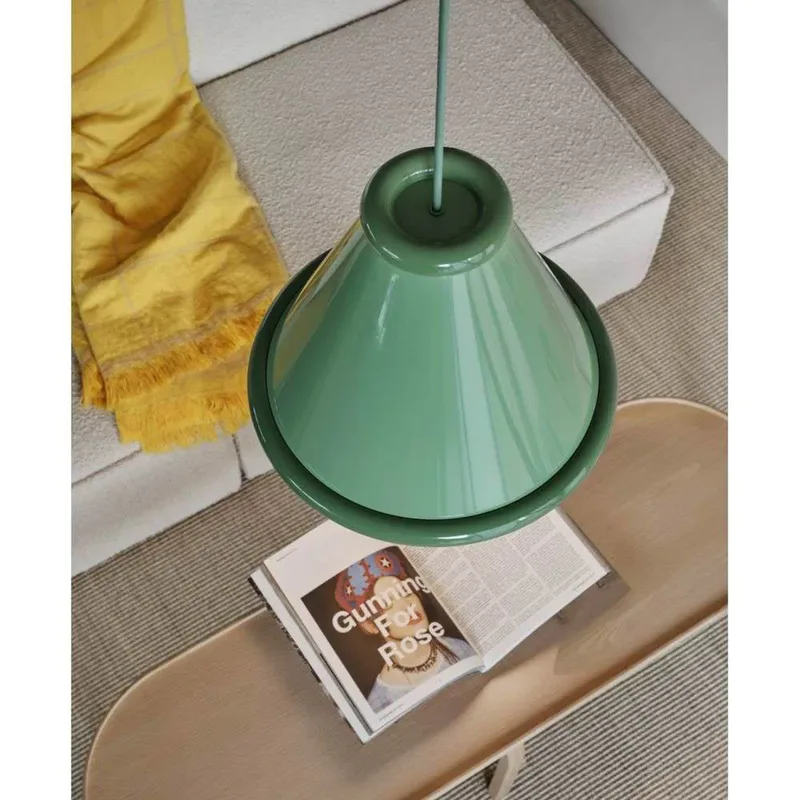 Belle hanglamp Ø36 Pale Green/Reseda Green by Belid – product photo