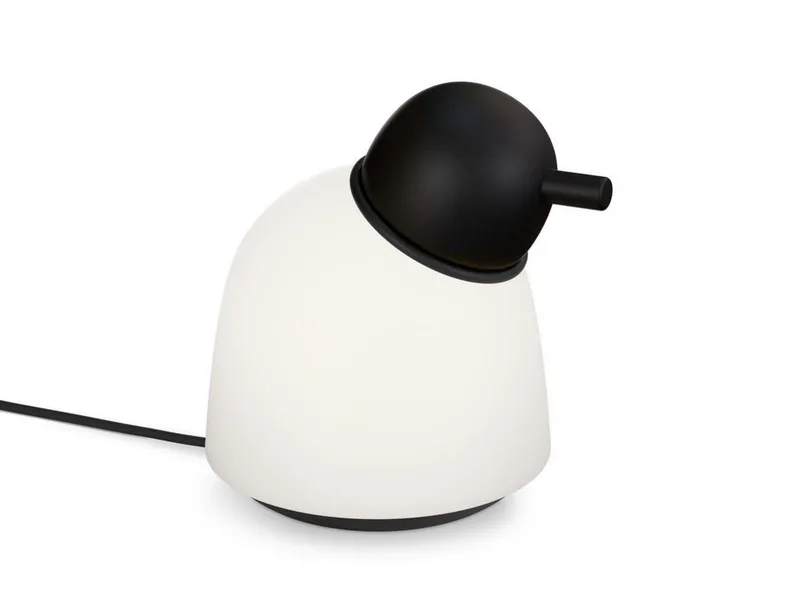 Bird Tafellamp H21,5 Black/Opal van Belid – productfoto