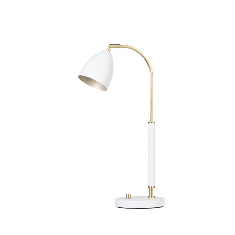 Deluxe Tischleuchte Weiß, Messing by Belid – product photo