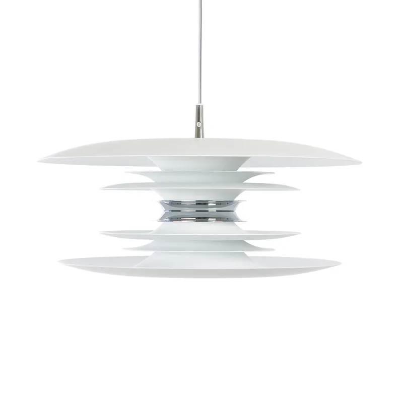 Diablo Pendelleuchte D500 Mattweiß E27 inkl. Leuchtmittel de Belid – photo du produit