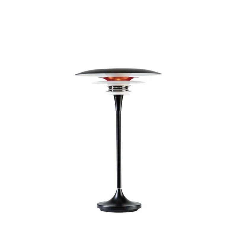 Diablo Tafellamp Ø30 Matt Matt Black/Glossy Red- Belid - Woonkamer - Metaal de Belid – photo du produit
