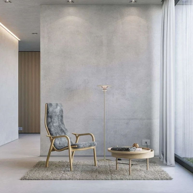 Diablo Vloerlamp Ø30 Sand/Metallic Bronze fra Belid – produktbillede