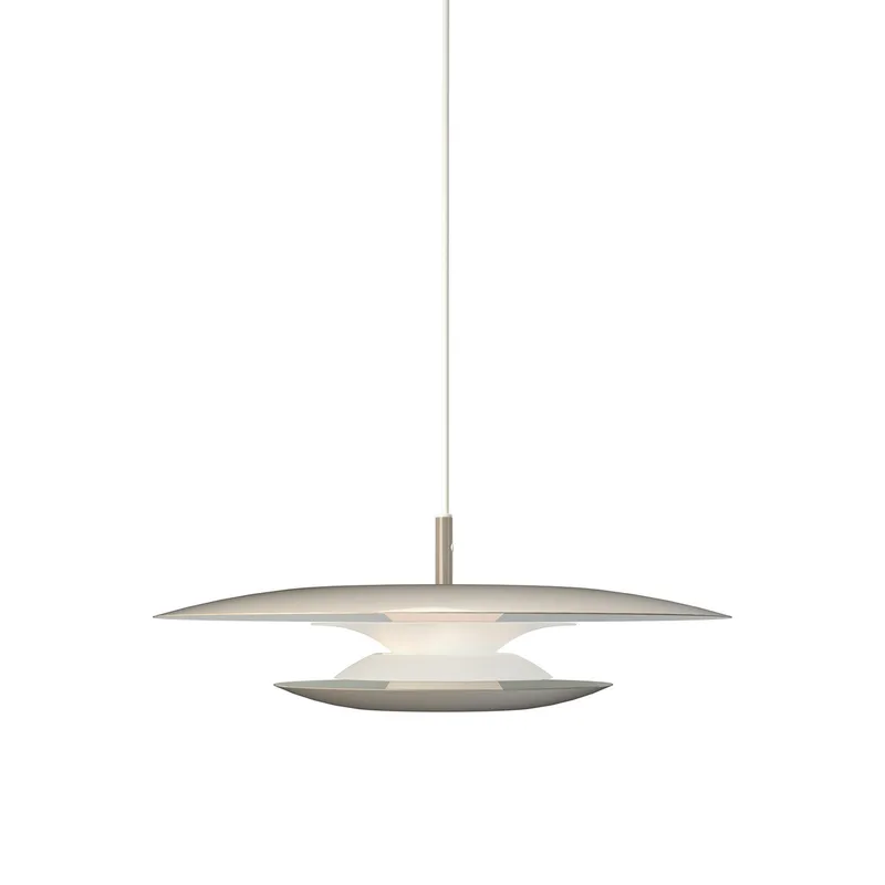 Eclipse hanglamp, Ø 43 cm, grijs, metaal, G9 von Belid – Produktfoto