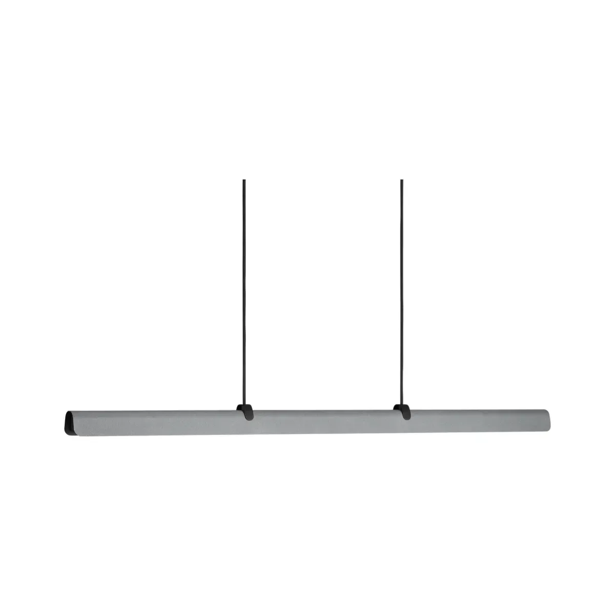Fold linear G2 Pendelleuchte L118 cm Metall Beton/Anthrazit fra Belid – produktbillede