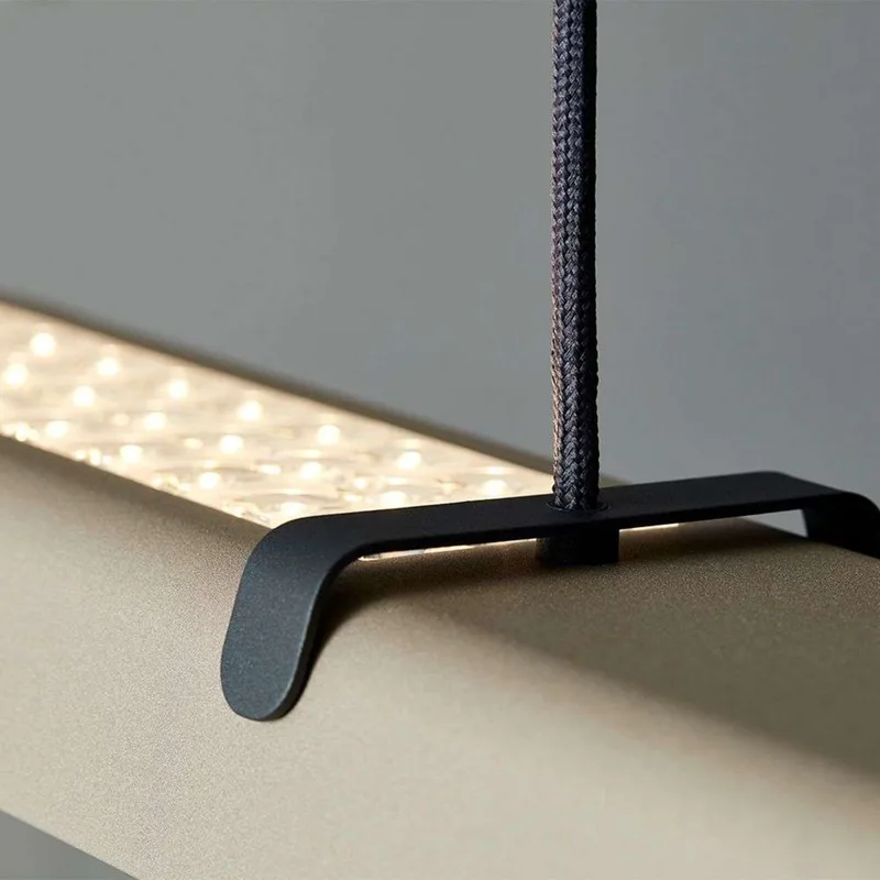 Fold Office G2 LED-hanglamp zwart, Up/Down, dimbaar fra Belid – produktbillede