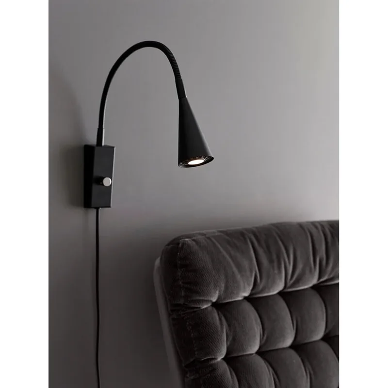 Ledro Wandlamp Mat Wit LED 12V Dimbaar fra Belid – produktbillede