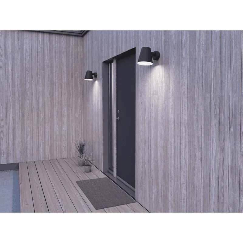 Mist Buiten Wandlamp Black fra Belid – produktbillede