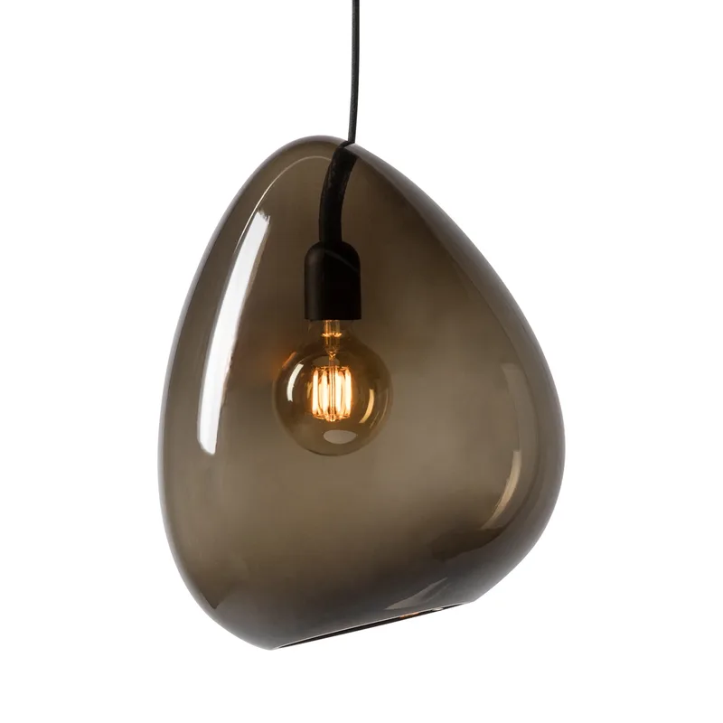 Ocean Pendelleuchte D317 Rauchfarbenes Glas by Belid – product photo