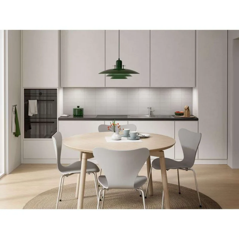 Primus I hanglamp, bosgroen/zwart, Ø 43 cm, metaal by Belid – product photo