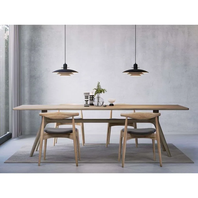 Primus I hanglamp, zwart/messing, Ø 43 cm, metaal de Belid – photo du produit