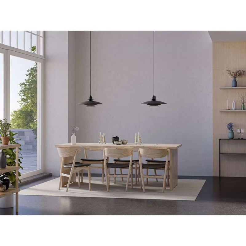 Primus V Hanglamp Ø47,5 Matt Black van Belid – productfoto