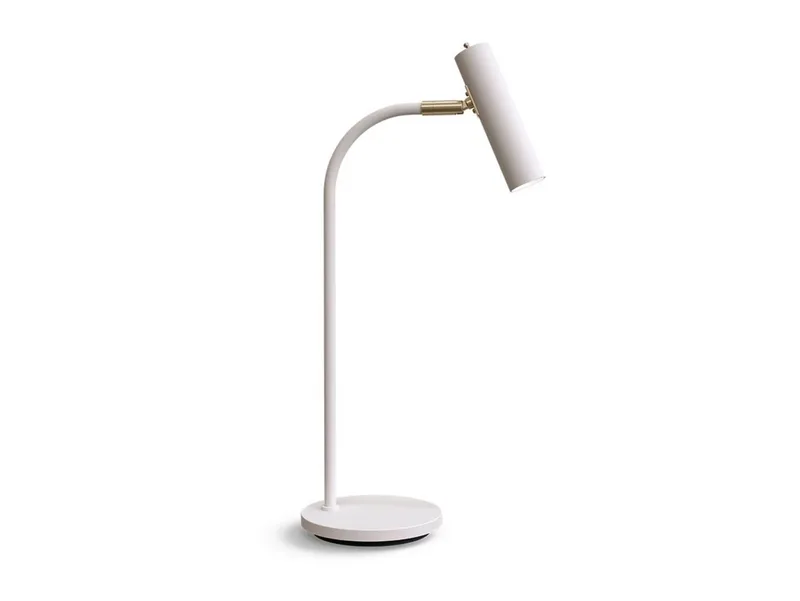 Slender Tafellamp White/Brass van Belid – productfoto