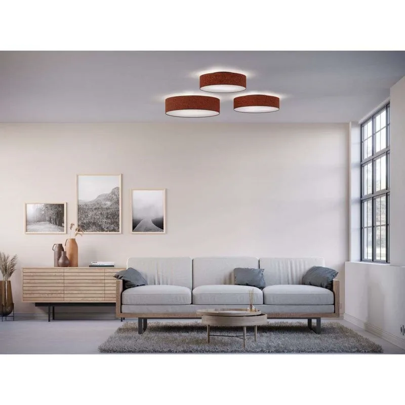 Soft Plafondlamp Ø44 Rust Wool de Belid – photo du produit