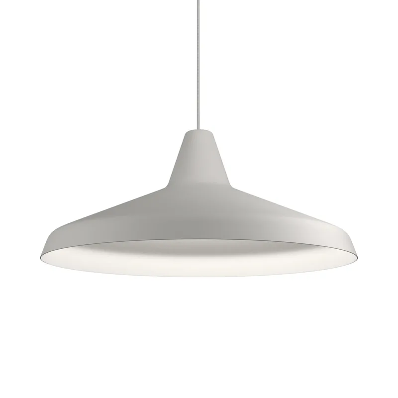 Titan Pendelleuchte D400 Weiß Struktur från Belid – produktbild