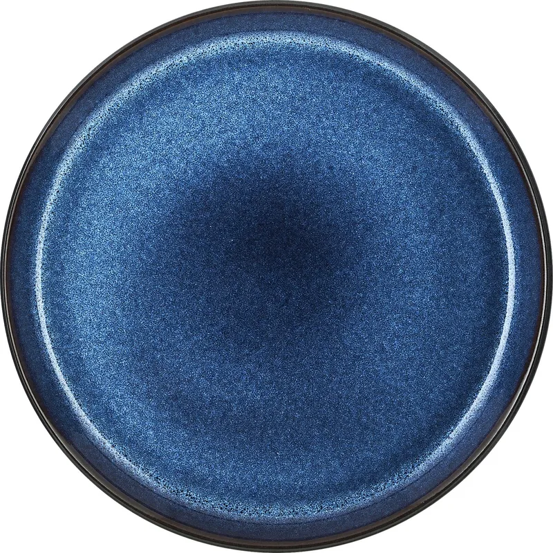 Gastro Bord Dia. 21 x 2,0 cm Zwart/Donkerblauw de Bitz en Noir, Bleu foncé – photo du produit